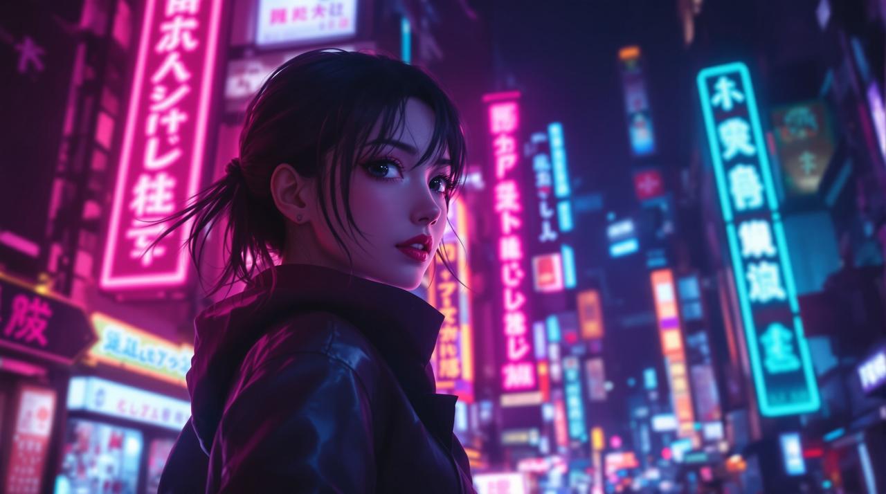 里番韩漫资讯 - 《霓虹深渊》剧场版制作启动！全新视觉图公开