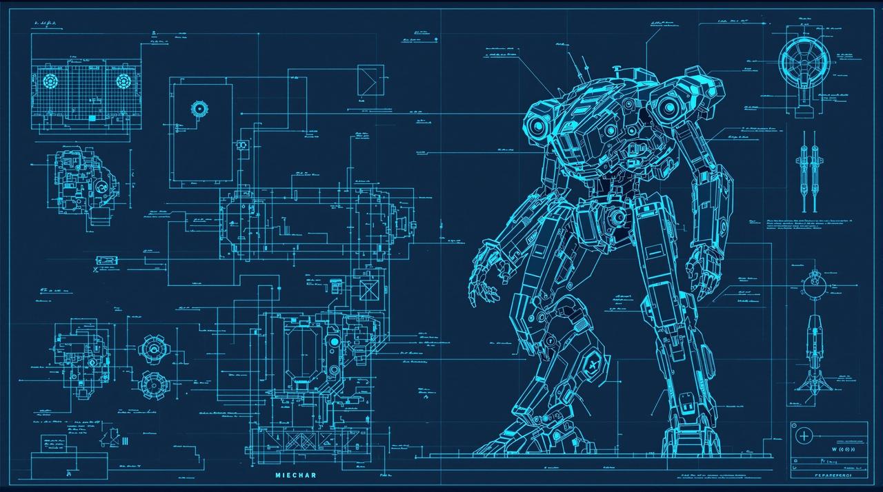 里番韩漫专题 - 机甲设计与工程学：虚构与现实的边界